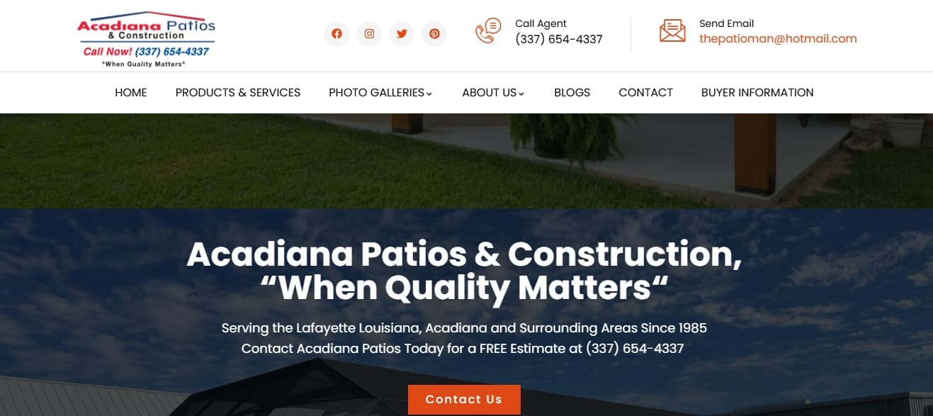Acadiana Patios & Construction