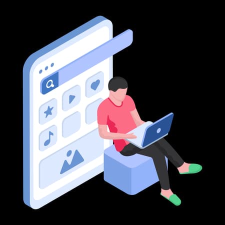 Mobile app development services for Android and iOS
